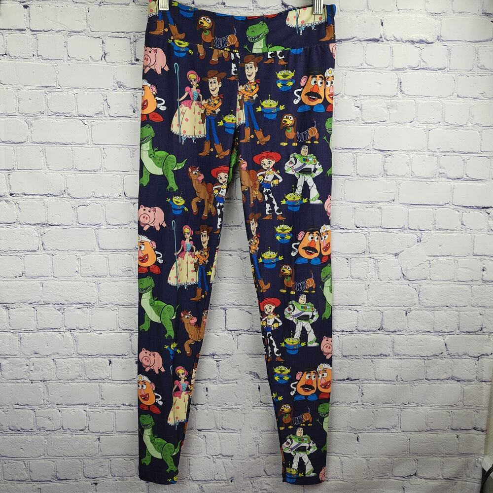 Disney Parks Toy Story All Over Print Leggings Size Small